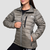GymBeam Women‘s Puffer Jacket Vetiver/Black