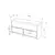 Hanah Home Cipelarnik Cove, 106x50x34 cm, Antracit