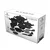 Berlinger Haus Set posuđa Black Rose Collection BH-8363, 15 delova, Crni
