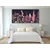 Slika različne trave v rožnati barvi - 120x60