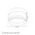 LED PLAFONJERA BL140CW 9W CCT CRNA IP65
