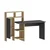 Hanah home Radni sto 135x111,8x60?cm Antracit-Hrast