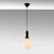 Opviq Luster Asker-15192, 13x13x118cm, IP20, Belo-crni