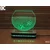 Black Cut 3D Lampa Akvarijum, Svetloplava