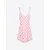 Bershka Obleka  rjava / roza