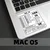 INF Nalepke za bližnjice na tipkovnici za Mac OS, (21536295)