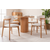 HANAH HOME Trpezarijski sto Sherion Beech