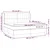 Vidaxl Box spring postelja z vzmetnico bela 200x200 cm umetno usnje