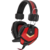 Slušalice Defender Ridley gejmerske, crno-crvene