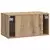 TV ormar za zid 59,5 x 31 x 30 cm Hrast artisan