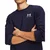 Under Armour UA Essential Fleece Crew Pulover Modra