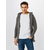 INDICODE JEANS Pletena jopa Graham, siva