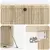 TV ormar za zid Hrast sonoma 98 x 31 x 30 cm Konstruirano drvo