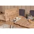 HANAH HOME Trpezarijski set Vina 0701 4 AnthraciteAtlantic