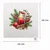 Damast prt Winter Cranberry 40x40 cm EMI