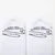 Nogavice Footshop Basic Crew Socks 3-Pack Black/ White/ Grey 43-46