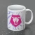 Šolja Pyramid - KPop Demon Hunters - Saja Boys LogoPod Mug