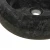 Umivaonik 40 x 12 cm mramorni crni