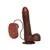 Gardj Europe Vibrator – REALISTIC VIBRATOR REAL RAPTURE BROWN 9