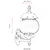 Opviq Spoljna zidna lampa BAP-68187-M4, 42 cm, E27, 40W, IP65, Crna