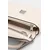 Ročna torba Tory Burch Charlie Quilted Mini Top Handle Chain Wallet 186032 Kremna