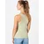 Wendy SUBLEVEL light green ribbed basic top