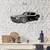 Wallity Zidna dekoracija Mustang, Crna