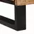 vidaXL TV omarica s polico Rjava 105 x 33,5 x 46 cm Masiven les manga
