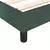 Vidaxl Box spring postelja z vzmetnico temno zelena 200x200 cm žamet