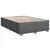 Vidaxl Posteljni okvir temno siv 140x200 cm blago