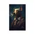 Plakat živalski gangster pes - 20x30 white