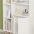 HANAH HOME Polica za knjige Lumo White