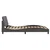 Okvir za krevet bez madraca Zadar sivi 140x200 cm od umjetne kože