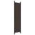 vidaXL Paravan 6-delni rjav 300x220 cm blago