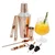 Cocktail set, 7 pieces, stainless steel, Copper - BarCraft