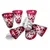 Marika Kozarci za vodko Ruby Crystal 40 ml z vonjem ananasa