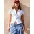 Bershka Bluza  bela
