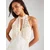 Twinset Večerna obleka ABITO bela