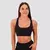 GymBeam Sportski grudnjak Mesh Panel Black