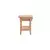 Hanah Home Noćni ormarić Daisy Drawer, 55x45x55 cm, Smeđa