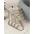 Hanah Home Milas 4 set stolića (umetnuti), zlatna/providna (4 kom)