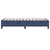 vidaXL Box spring posteljni okvir modra 100x200 cm blago