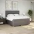 Vidaxl Box spring postelja z vzmetnico taupe 180x200 cm blago
