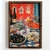 WallXpert uramljena MDF slika NAL162-70, trpeza sa morskim plodovima i vinom u mediteranskom stilu, 50 x 70 cm