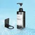 Anhow – Set 4 stenskih dozirnikov za milo 500 ml