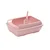 Paws & Whiskers Otvoreni toalet za mačke 5098-2, Roze