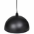 vidaXL Stropna svjetiljka 2 kom podesive visine polukuglasta crna