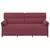 Sofa 100% poliester, metalna konstrukcija, MDF, Šperploča