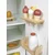 Drevená chladnička s dávkovačom ľadu Refridgerator Tender Leaf Toys 14 doplnkov TL8208