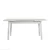 Hanah Home Set trpezarijski sto, 4 trpezarijske stolice i klupa Santiago Grey Belo-Sivi